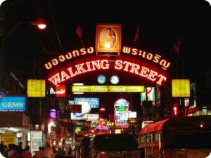 Walking Street In Pattaya